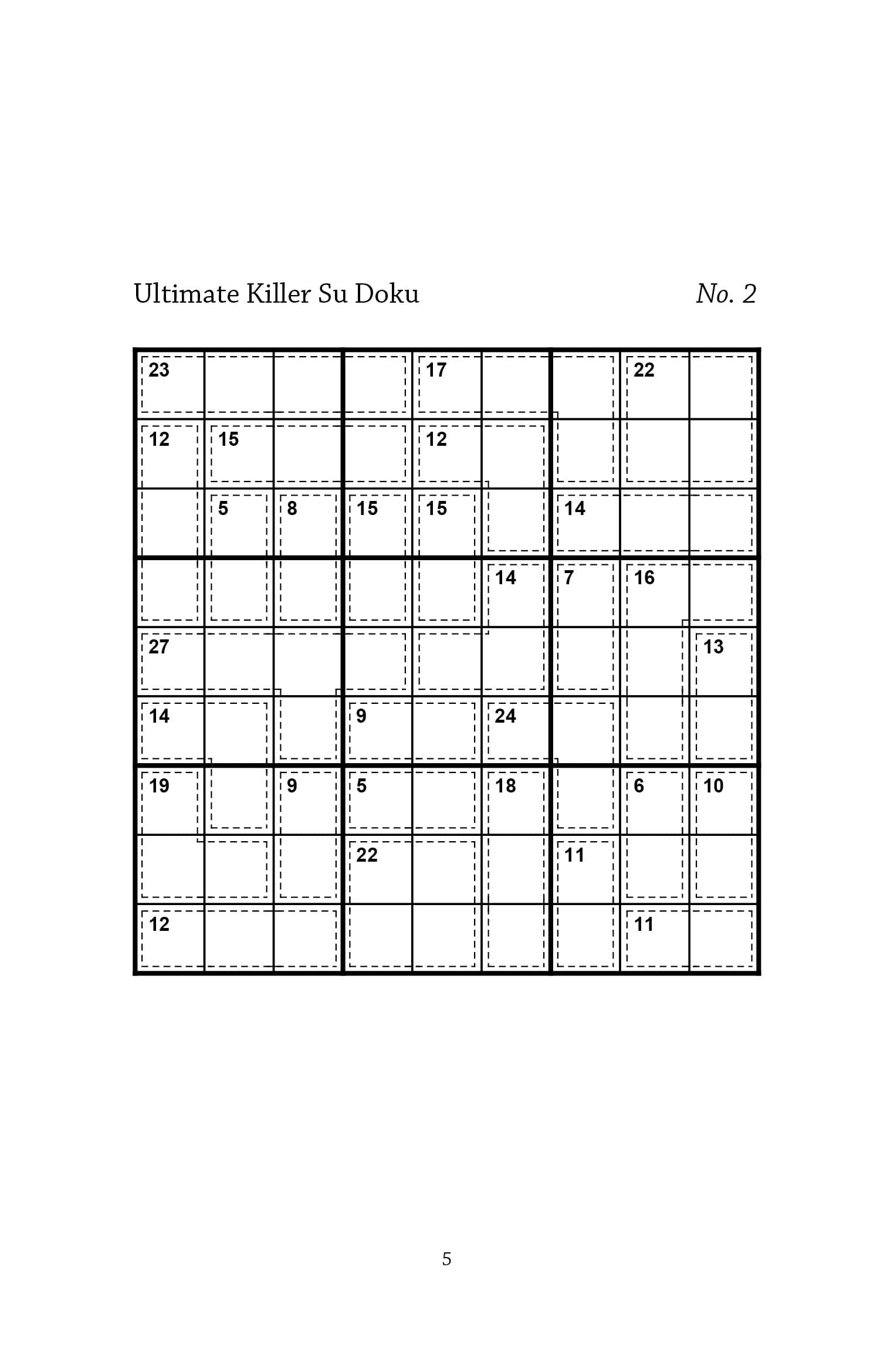 Ultimate Killer Su Doku Book 1 - Richardson Puzzles and Games
