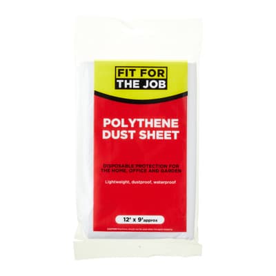 Fit For The Job Polythene Dust Sheets | Rodo