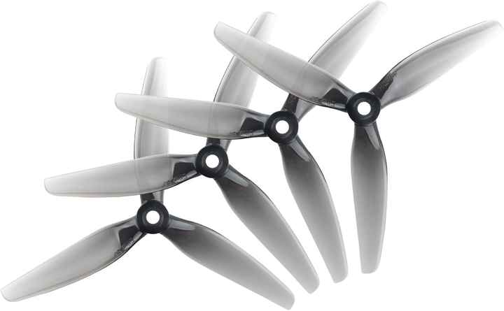HQProp Ethix S5 Light Grey 5x4x3 Tri-Blade 5 Inch Props 4S 6S FPV ...