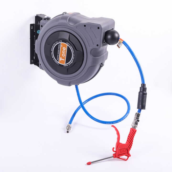 Industrial Retractable Air Hose Reels - Automatic Garden Hoses