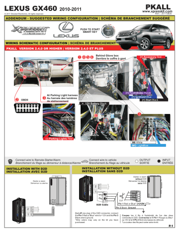 Directed Electronics PKALL Wiring Schematic Configuration | Manualzz