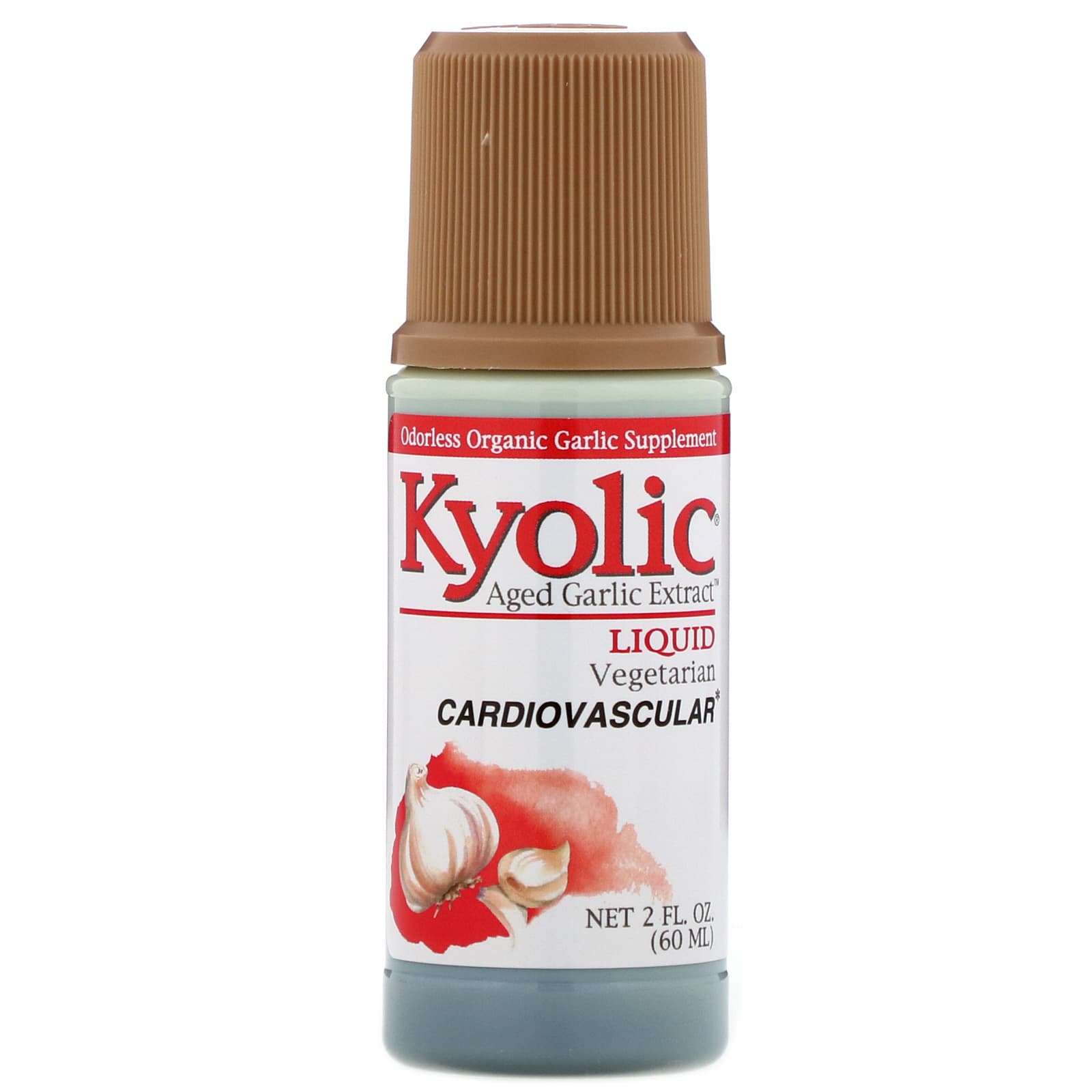 Kyolic, Aged Garlic Extract, Liquid, 2 fl oz (60 ml) - iHerb