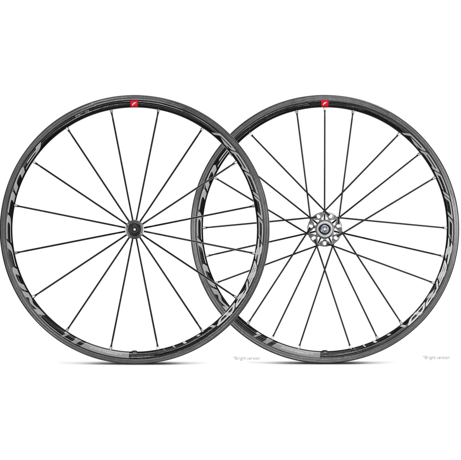 Fulcrum Racing Zero Carbon Road Disc Wheelset - Campagnolo} - Black ...