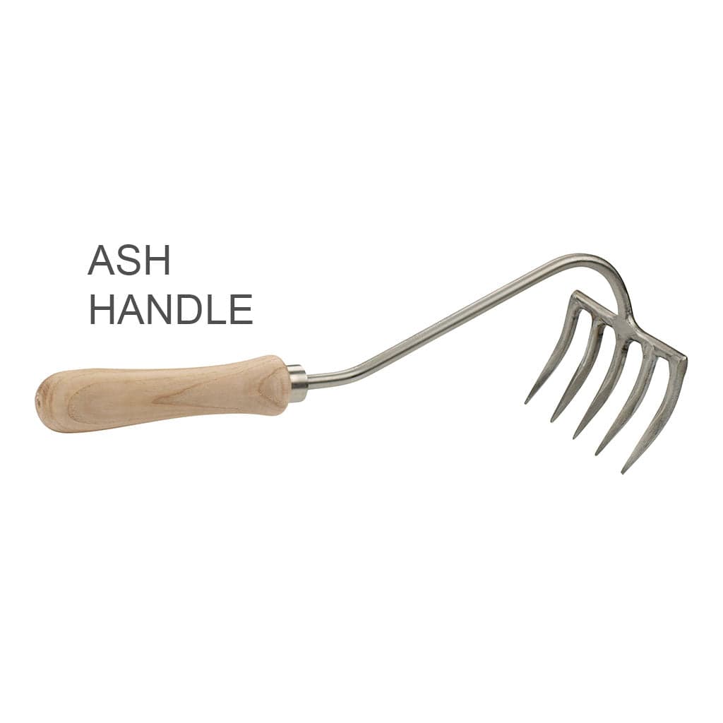 5-Tine Hand Garden Rake by Sneeboer – seaool