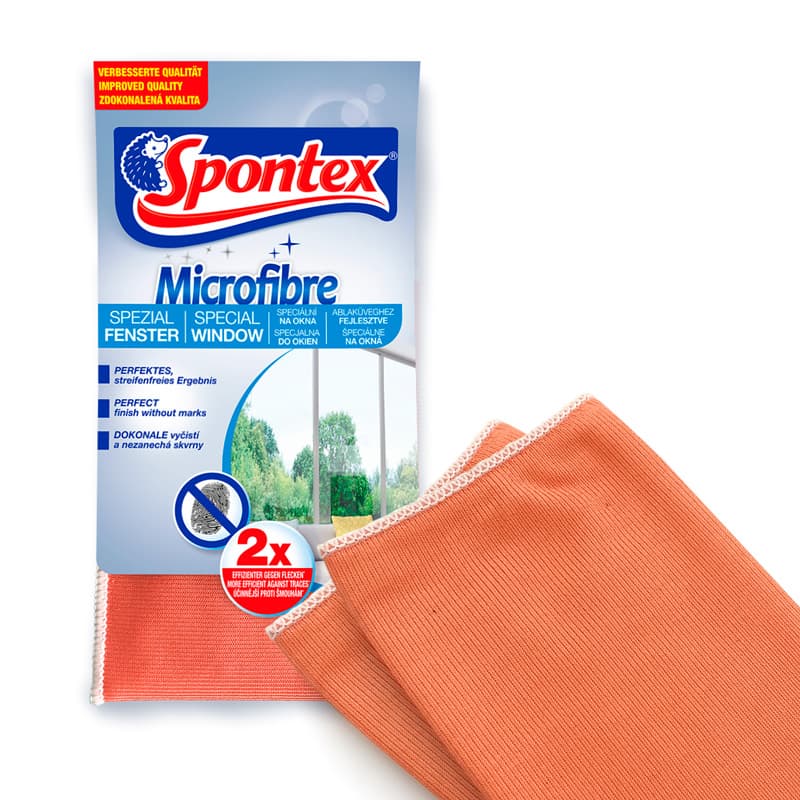 Glass & Window Microfibre Cloth - Spontex South Africa