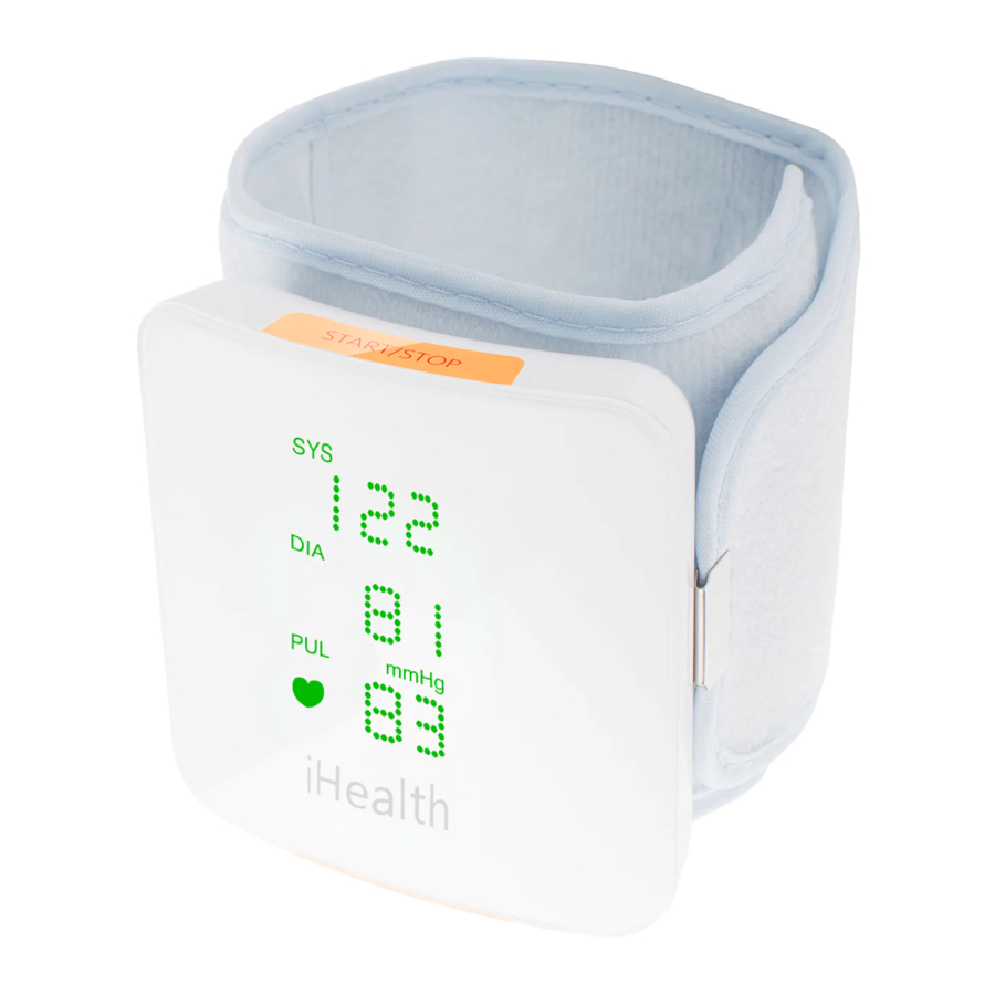 iHealth View BP7S - Smart Blood Pressure Wrist Monitor Manual | ManualsLib