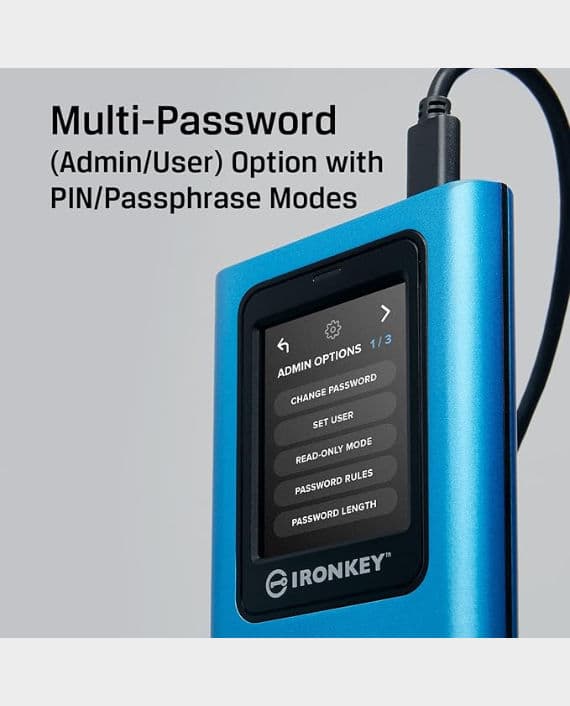 Buy Kingston IronKey Vault Privacy 80 960GB External Portable SSD in ...