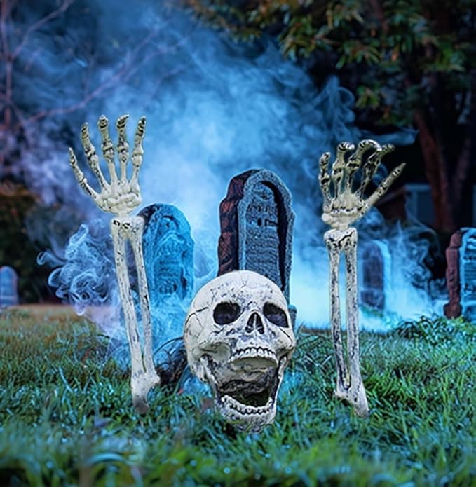 Michaels Ashland Cemetery Skeleton Stakes