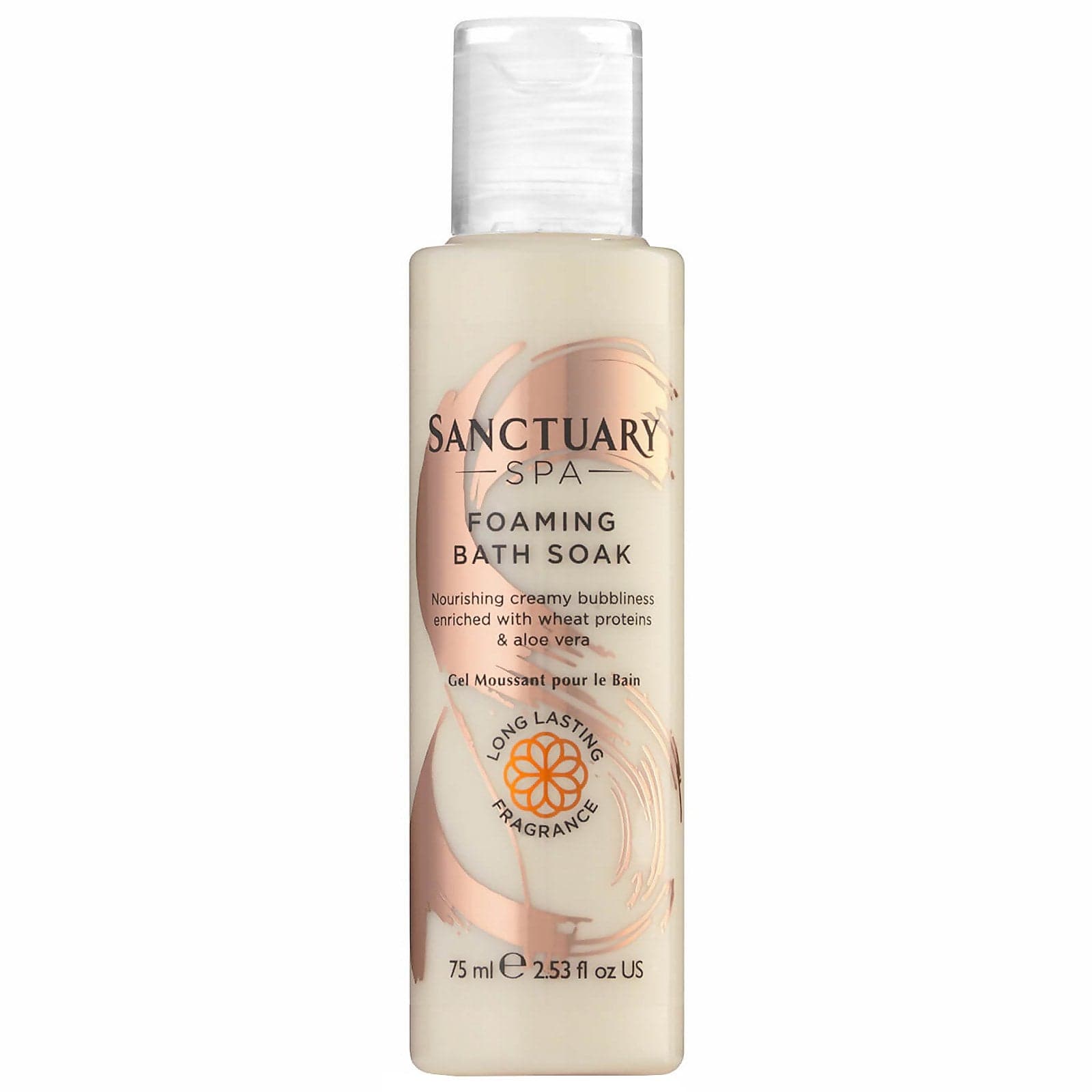 Sanctuary Spa Foaming Bath Soak 75ml | LOOKFANTASTIC