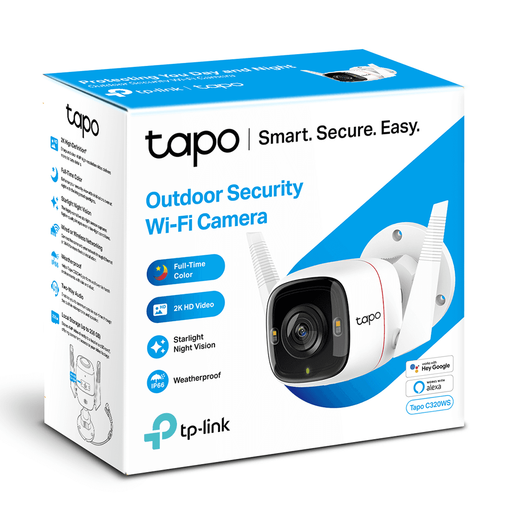 Tapo C320WS | Outdoor Security Wi-Fi Camera | TP-Link ประเทศไทย