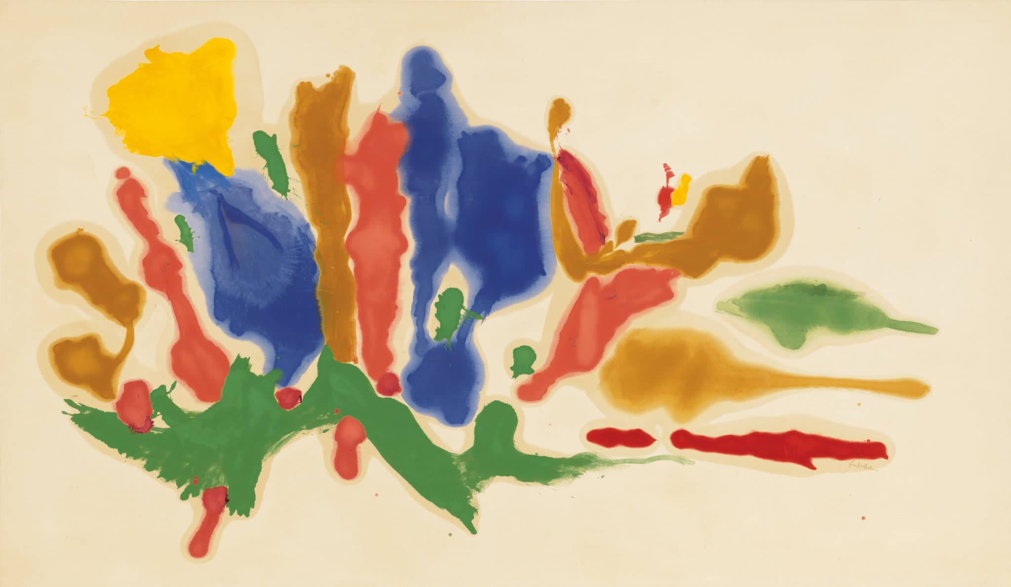 Helen Frankenthaler Color Field Paintings