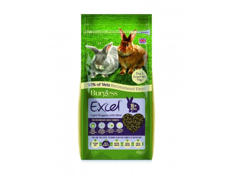 Burgess Excel Tasty Nuggets Light 🐰 Rabbit Food