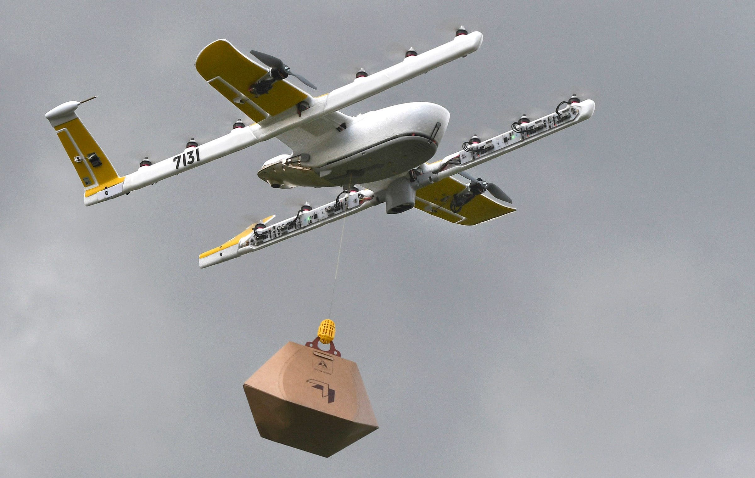 Wing has confirmed it is testing a quieter delivery drone - Business ...
