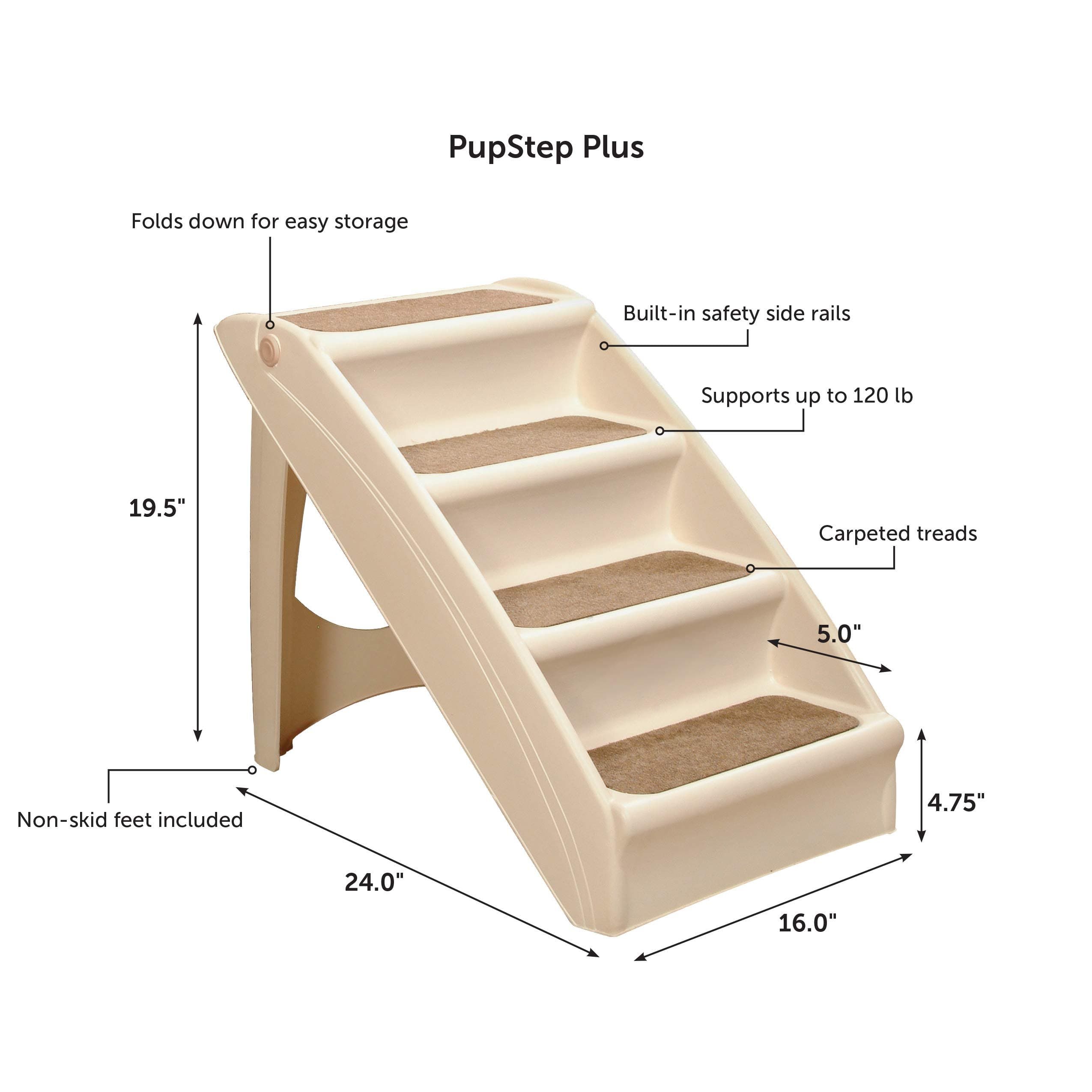 Solvit PupSTEP Plus Pet Stairs