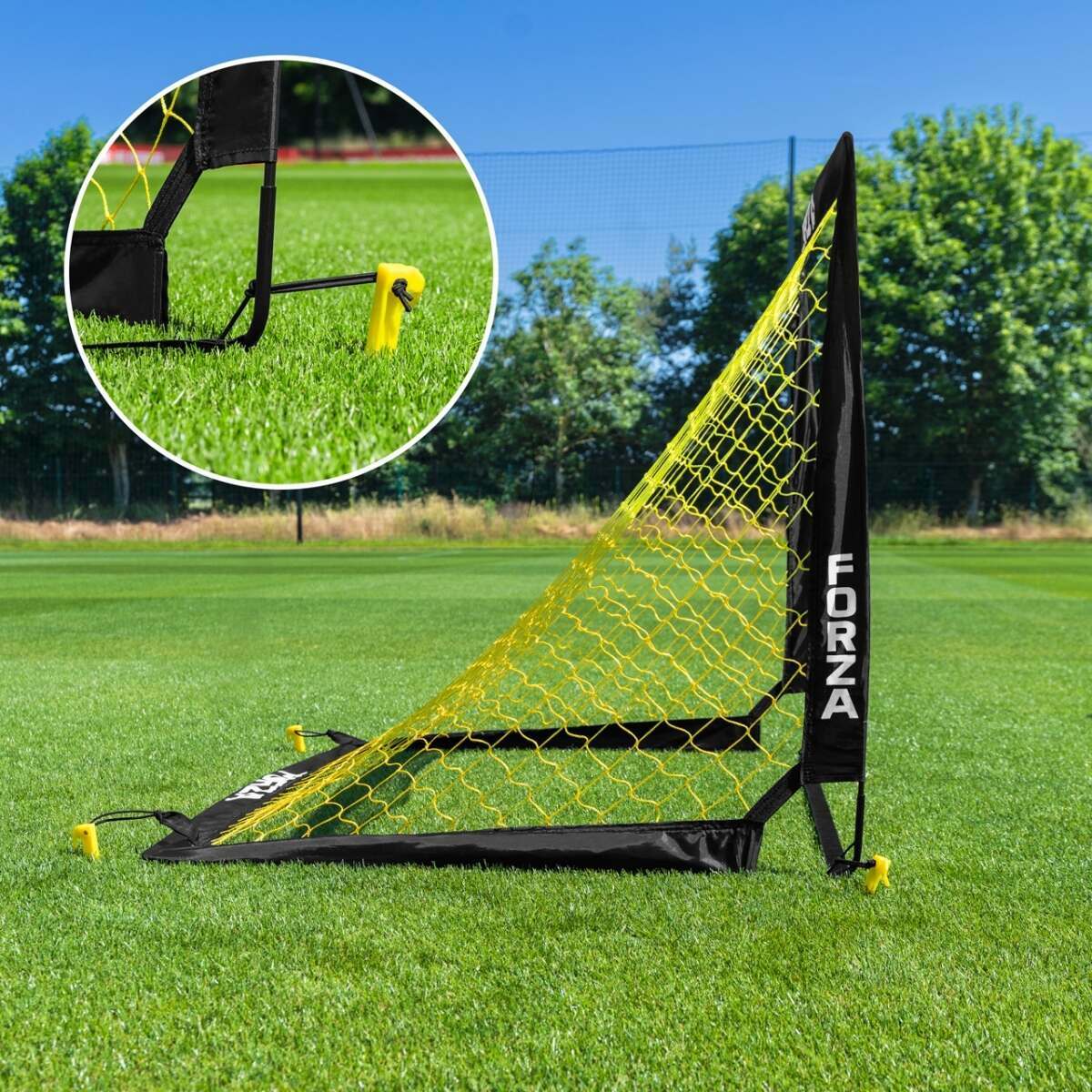 Soccer Goals/ Pop-Up/ FORZA FLASH Square [PAIR/4ft x 3ft] - Team Kits ...
