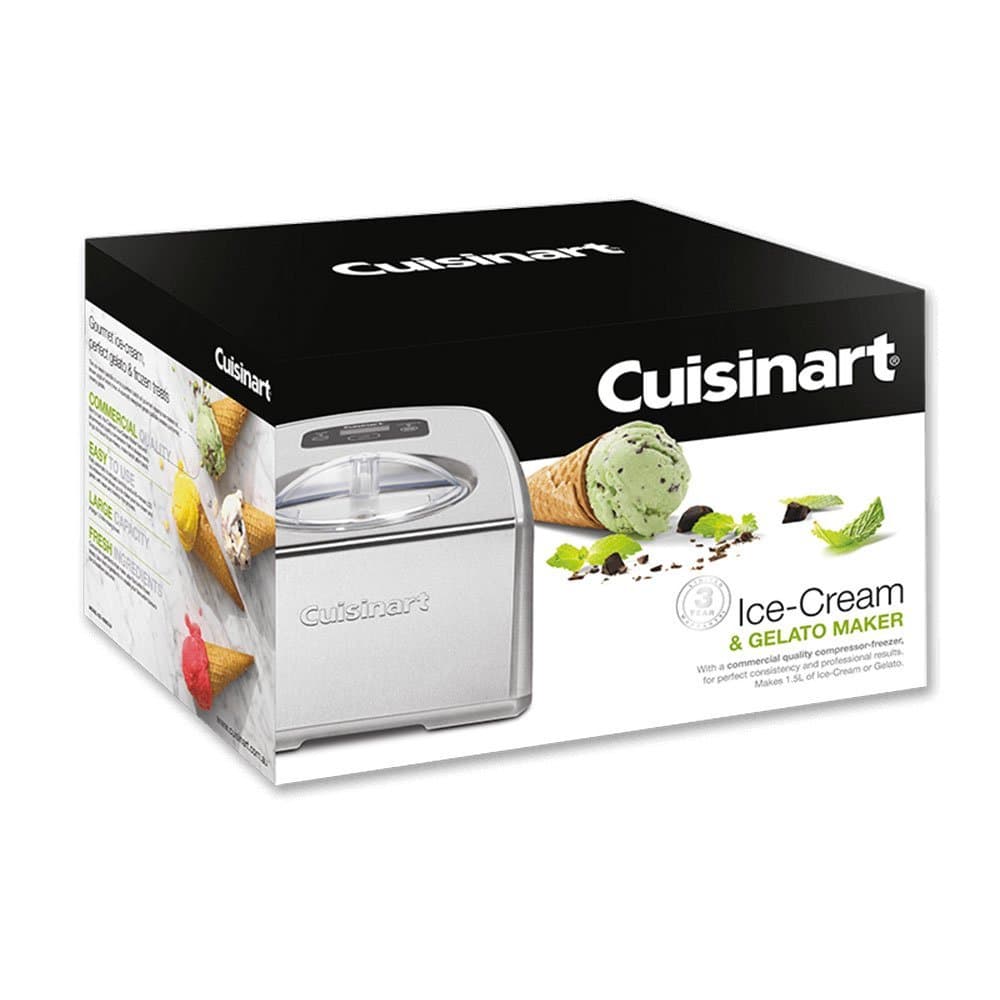 Cuisinart Ice Cream & Gelato Maker with Compressor - Total Food ...