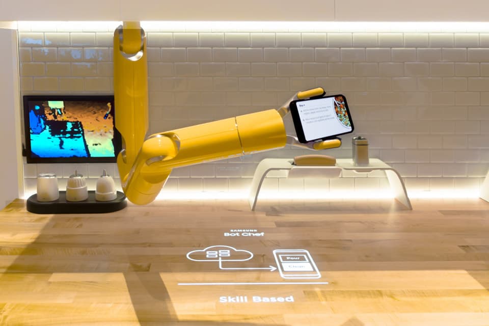 Samsung Bot Chef Is a Robotic Assistant for Your Kitchen