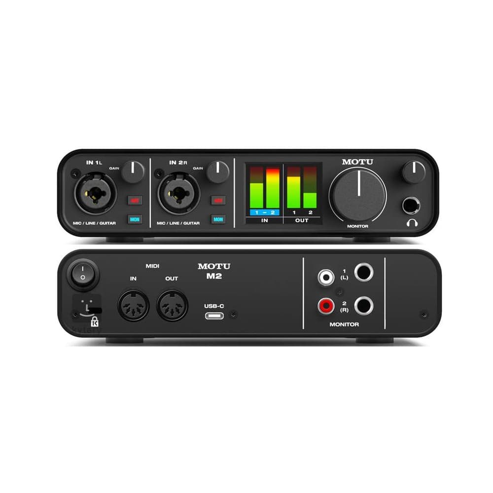 Motu M2 Professional Audio Interface - Techno Tribe