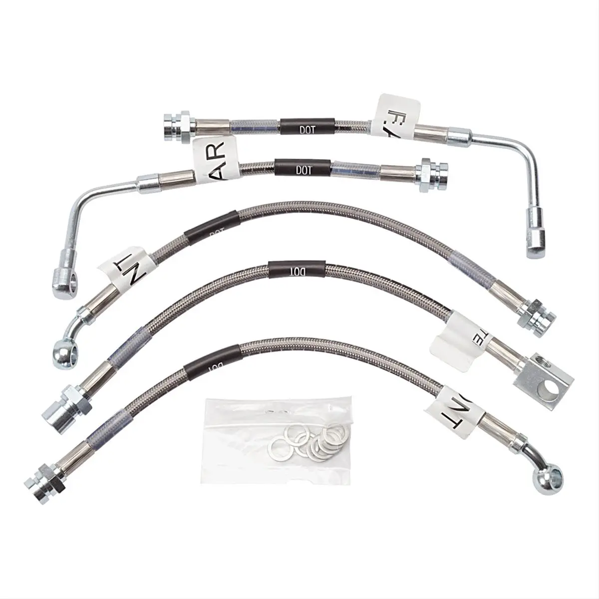 Russell Performance Stainless Steel Braided Brake Hose for 1994 – 1996 ...