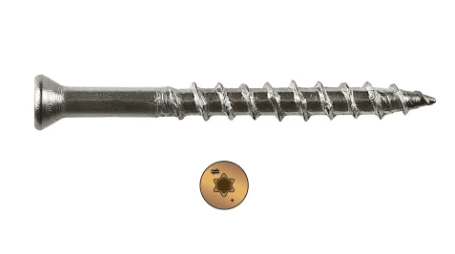 Hulot Stainless Steel Deck Screws