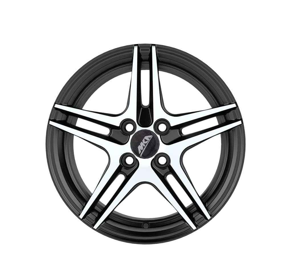 Indespension 14-Inch Diamond Cut Alloy Wheel