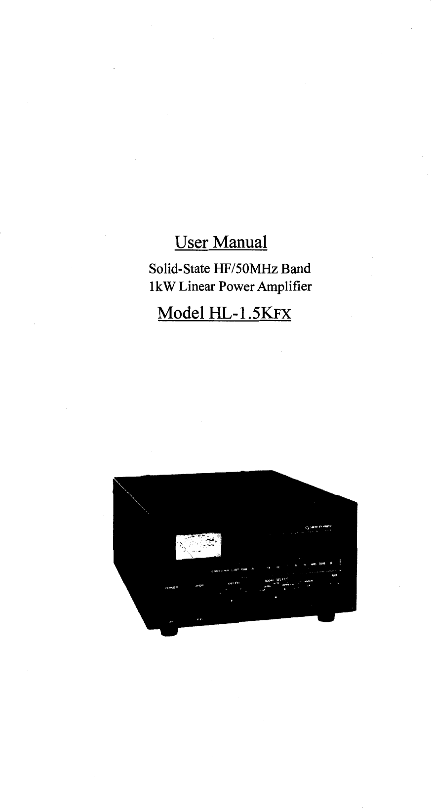 Tokyo Hy-Power HL-1.5KFX