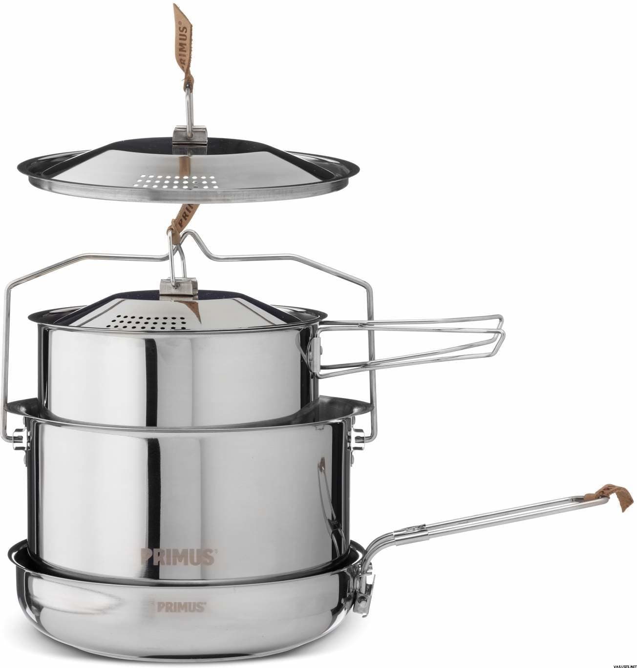 Primus CampFire Cookset Stainless Steel - Large | Cooking sets ...