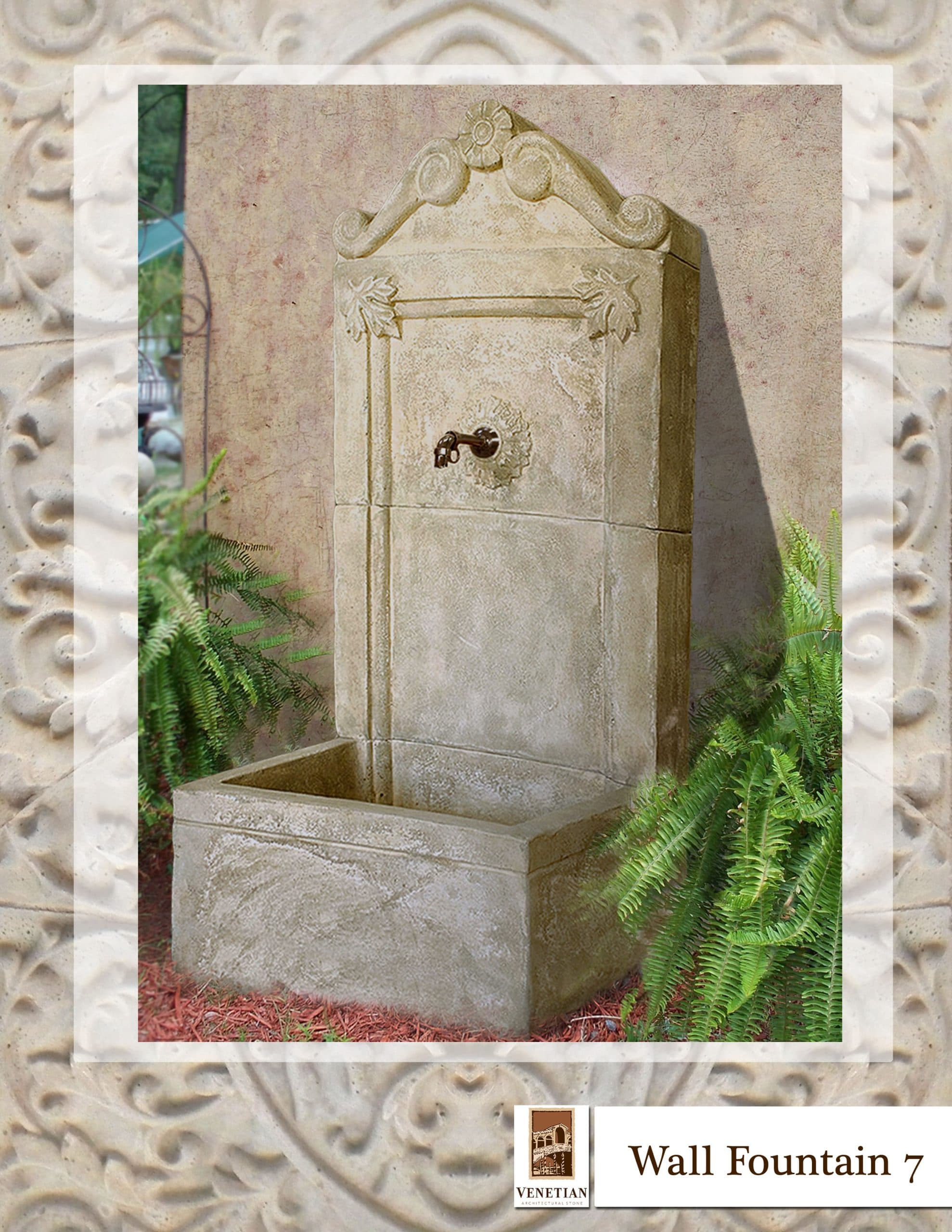 Wall Fountains - Venetian Stone