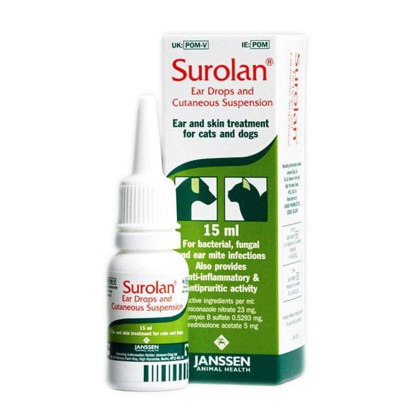 Surolan Drops 30ml | Buy Online from Vet Post NZ | Fast Delivery