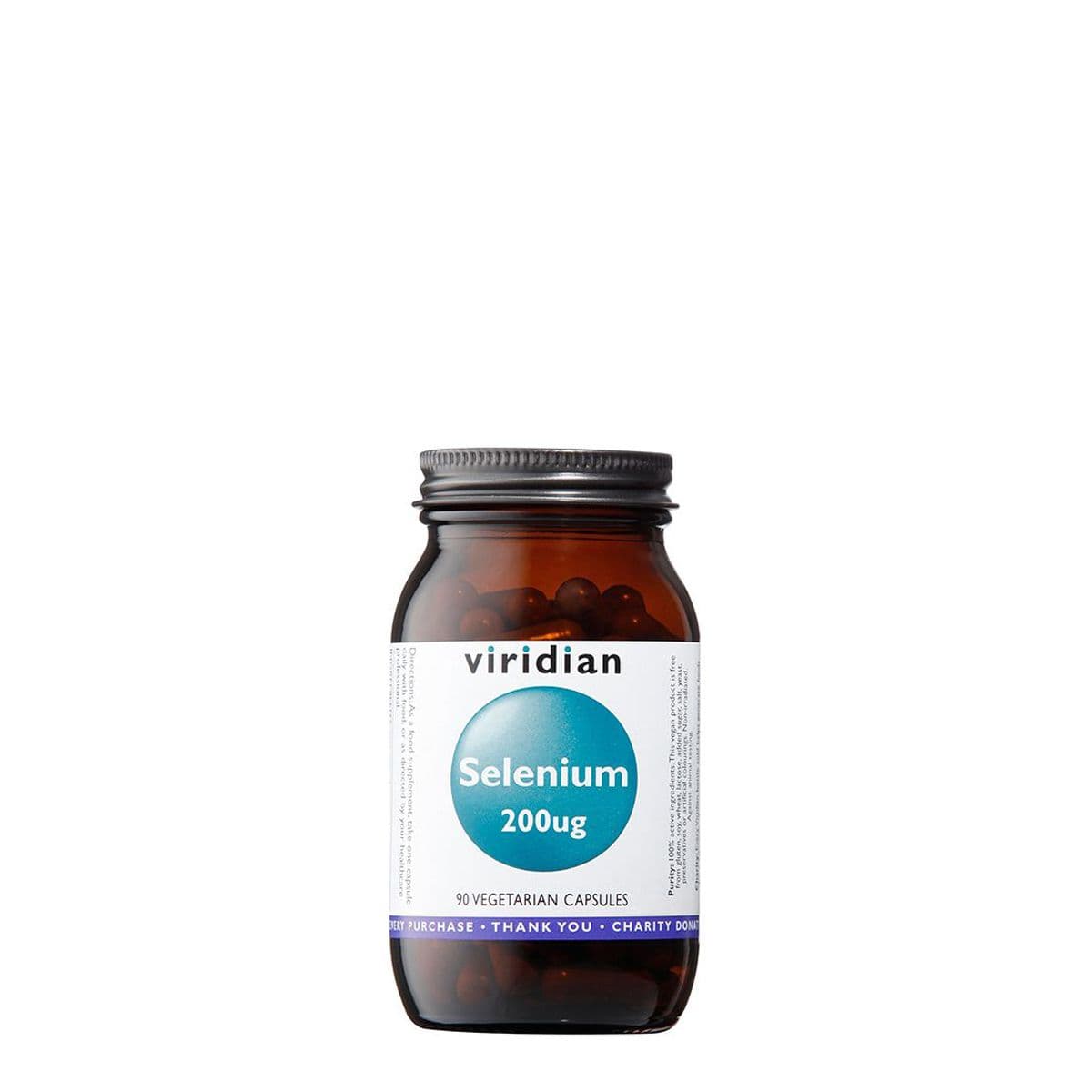 Szelén 200 mcg, Viridian Selenium, 90 kapszula - vitaminstore.hu