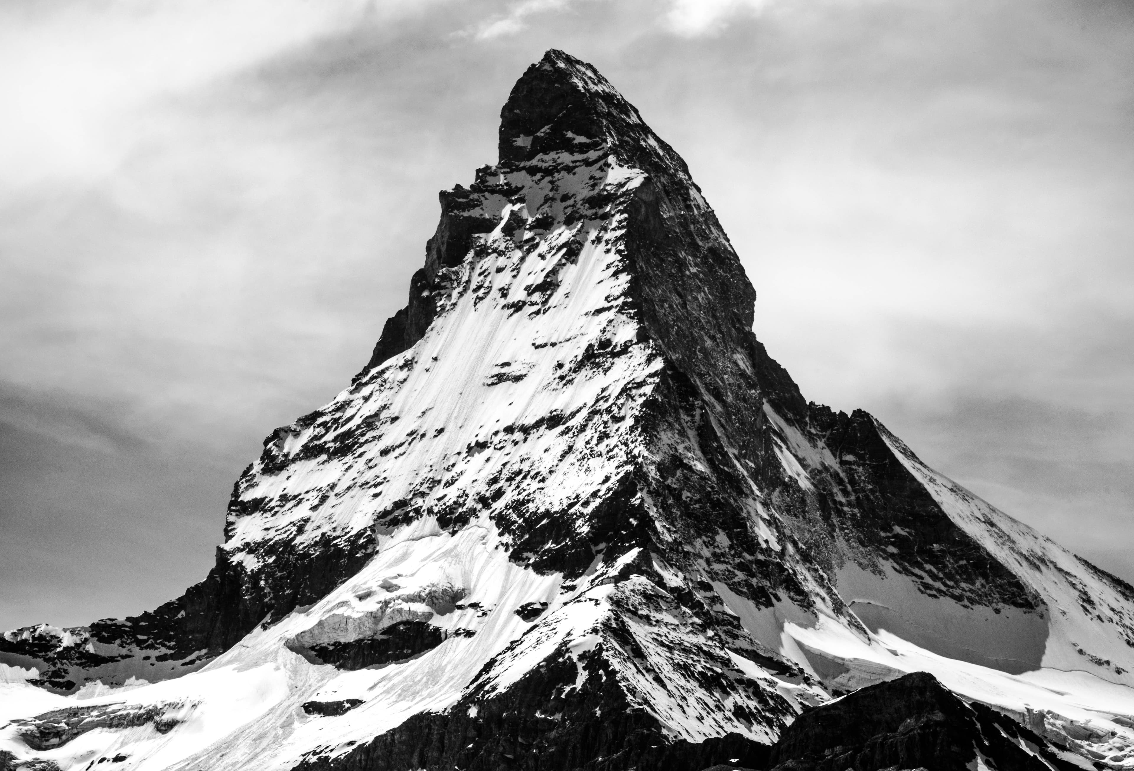 Download Mountain With Sharp Peak Wallpaper | Wallpapers.com