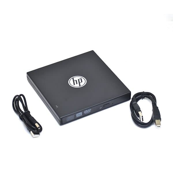 Hp External DVD Writer USB- Slim Portable optical Drive - White Falcon