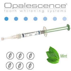Opalescence® 16% 1,2ml CP Whitening Gel x 6 Syringes Mint - Teeth ...