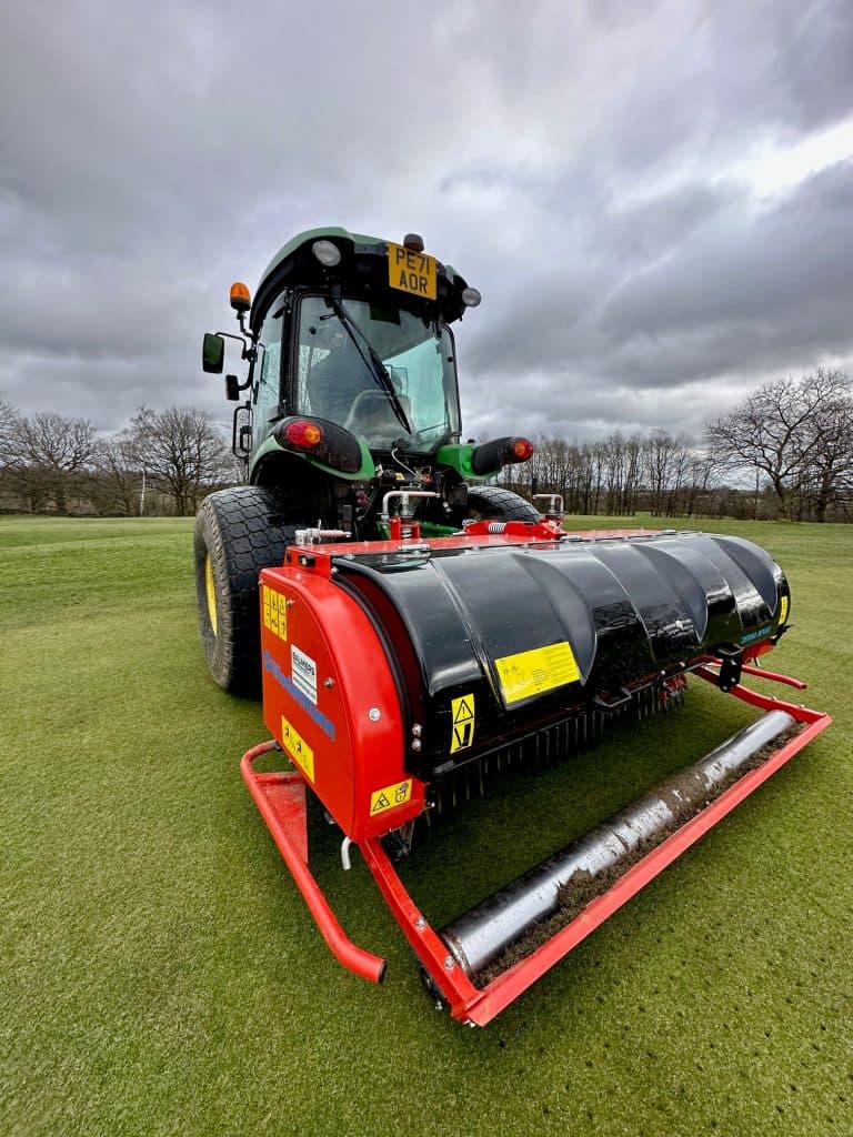 Wiedenmann Terra Spike GXi8 HD helps Woolley Park GC advance aeration ...