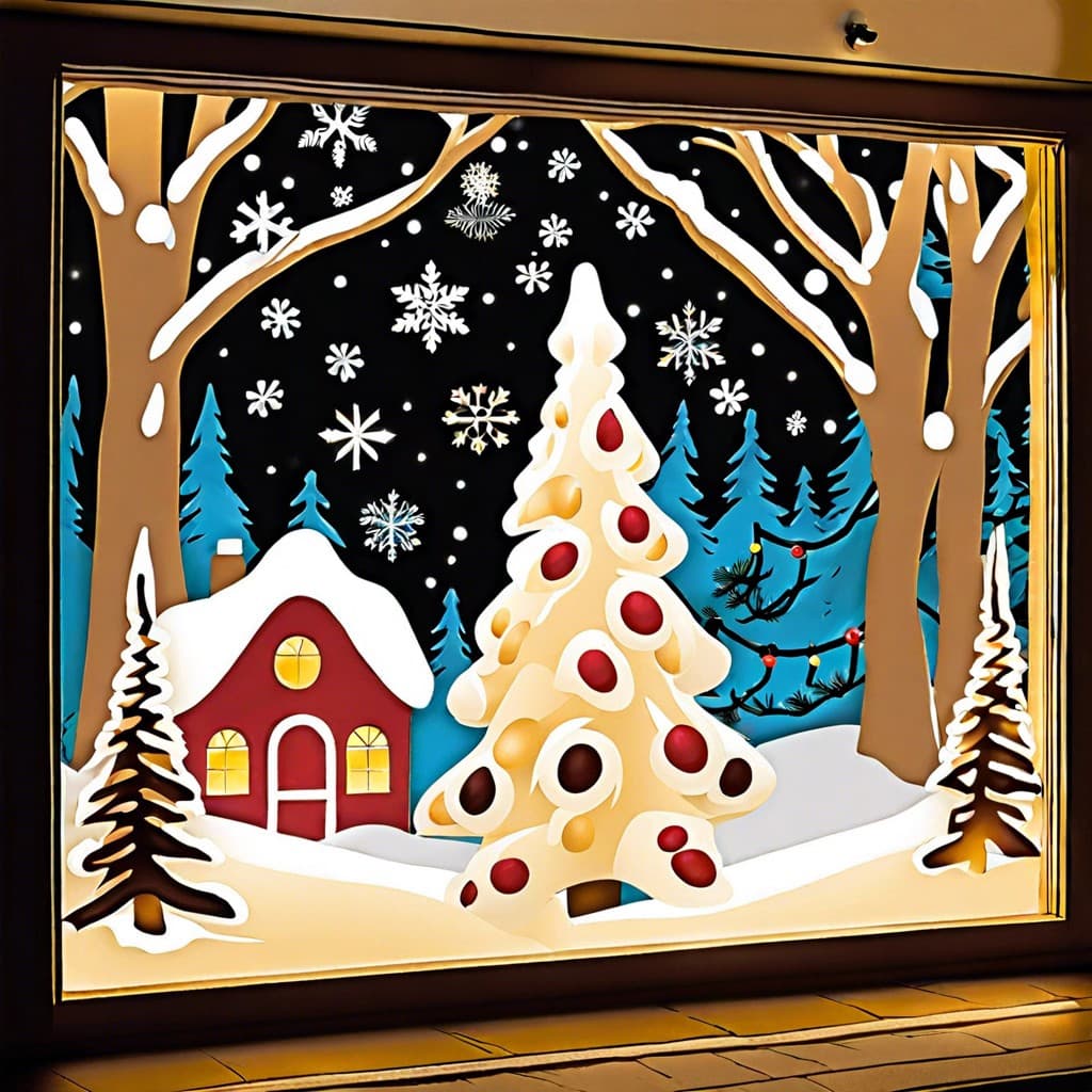 15 Christmas Decorations Window Ideas to Brighten Your Home
