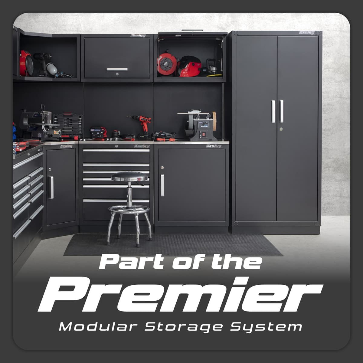 Sealey Premier™ Heavy-Duty Modular Floor Cabinet 11 Drawer 1550mm - Wow ...