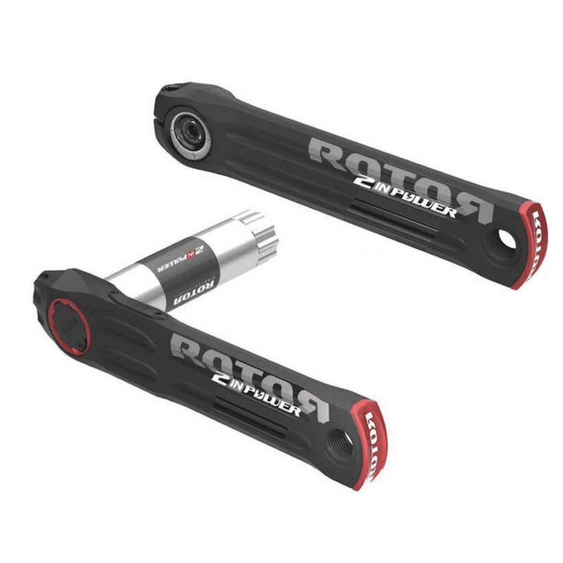 Rotor Cranks with 2Inpower DM Road Power Meter