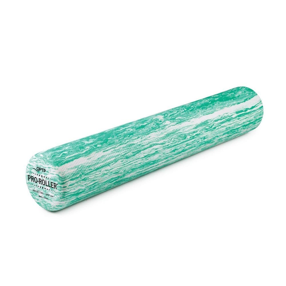 OPTP Pro-Roller Firm Green :: premium EVA firm foam round roller