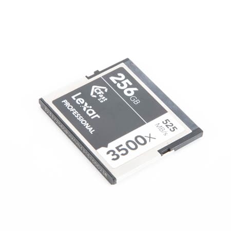 USED Lexar 256GB Professional 3500x CFast 2.0 Memory Card for 4K Video ...