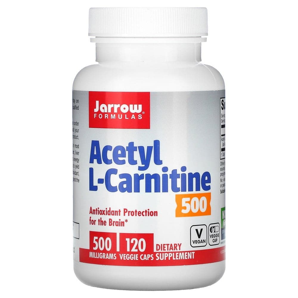 Jarrow Formulas Acetyl L-carnitine 500 mg 120 capsules / Джароу ...