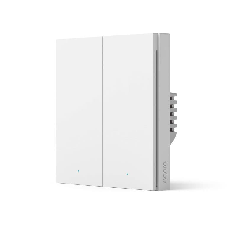 Aqara Smart Wall Switch H1 (With Neutral, Double Rocker) - Aqara UK Shop