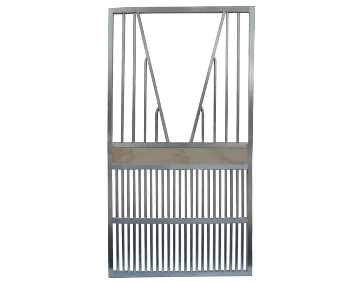 Monarch Equestrian Galvanised Stall Door with Yoke Grille
