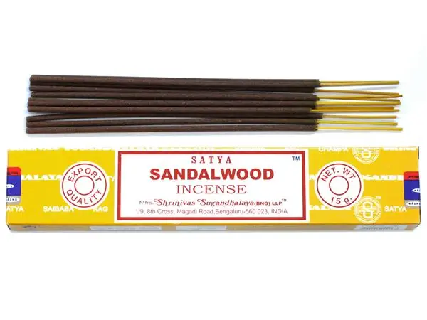 Sandalwood Satya Incense Sticks 15g Box - Avena