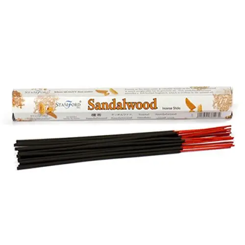 Sandalwood Incense Sticks Hexagonal Pack Stamford 20's - Avena