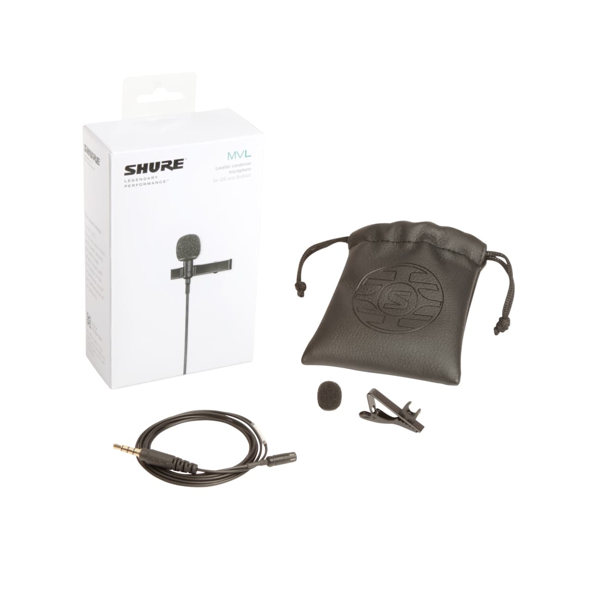 Shure MVL Mobile Lavalier Mic | Lavalier Microphones