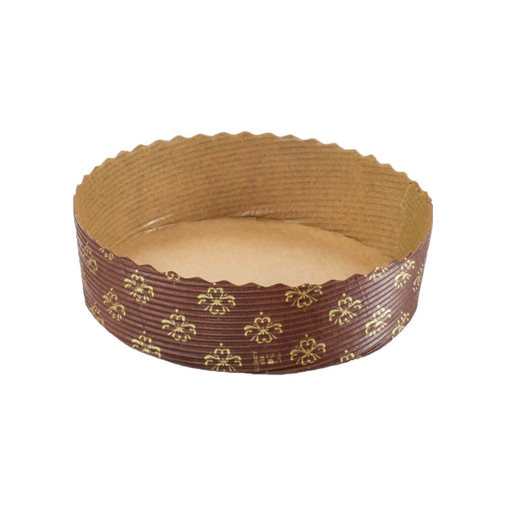 Novacart Tortina Round Disposable Paper Baking Mold, 4-3/4 Diameter x 1 ...