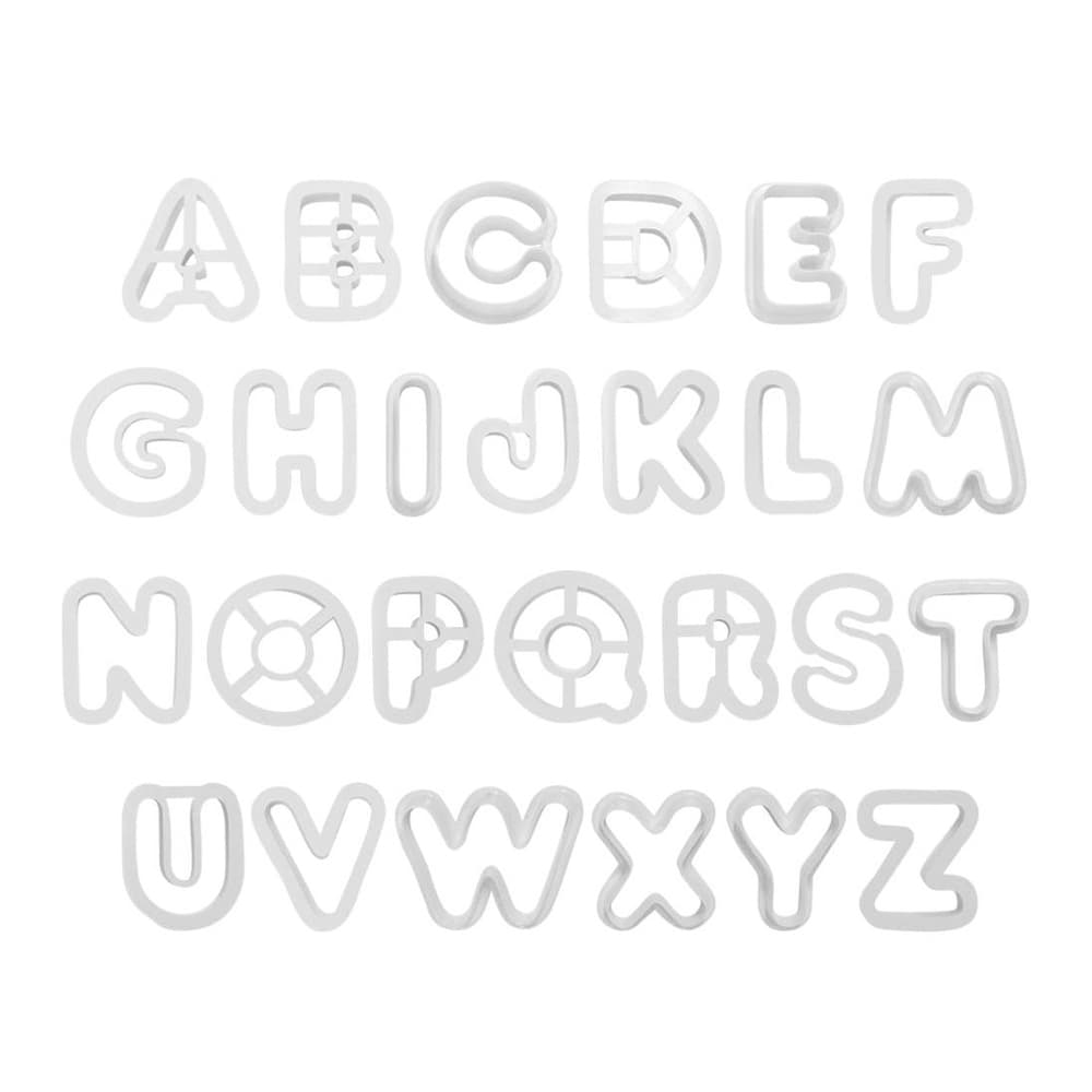 PME Alphabet Letter and Number Tappit Cutter Set