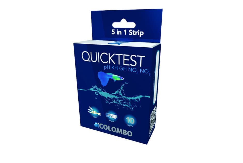 Colombo Aqua Quicktest 6 in 1. 50 Test Strips - Beestenboel XL Dé ...