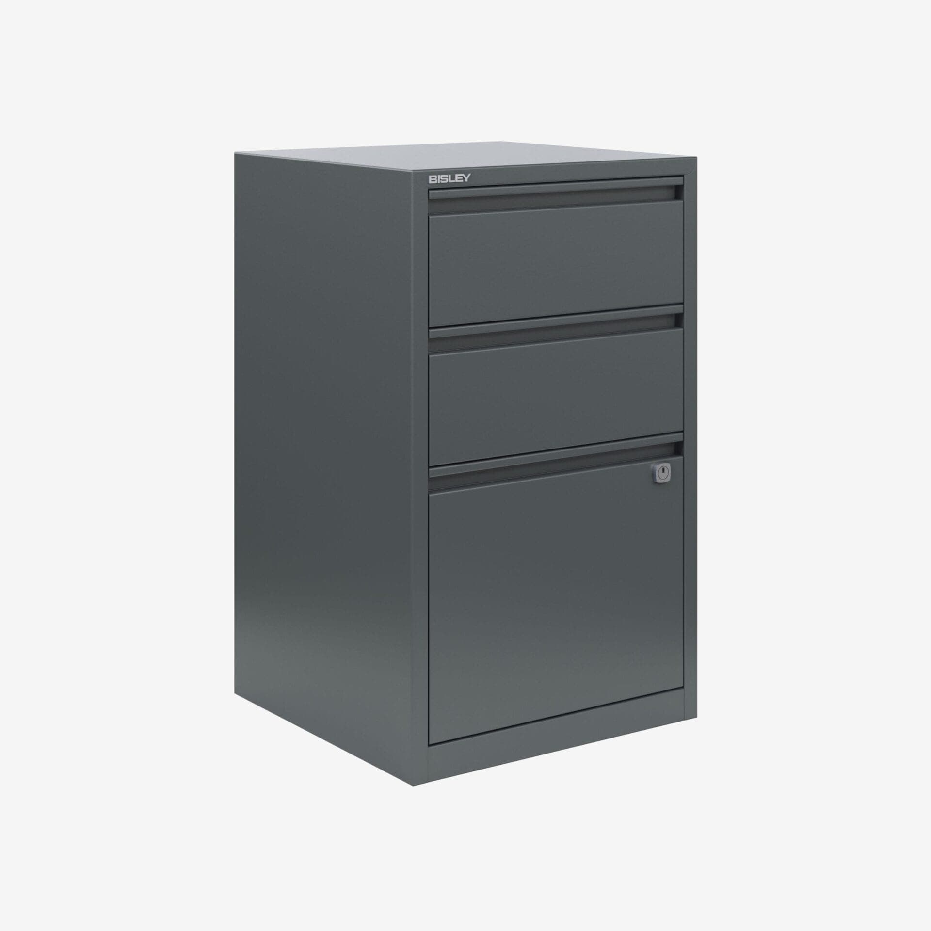 Bisley 2 Drawer A4 Filing Cabinet Black | Cabinets Matttroy