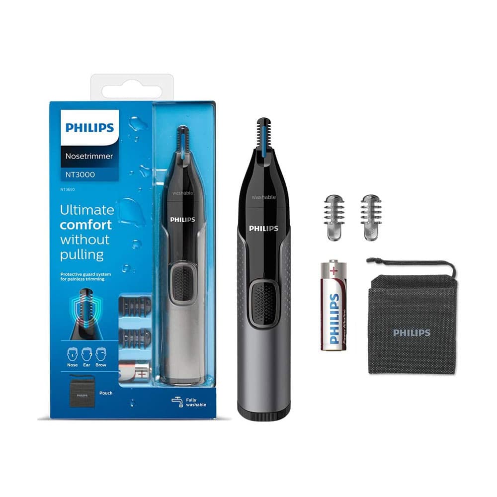 Philips Series 3000 Nose Ear And Eyebrow Trimmer With Protective Guard ...